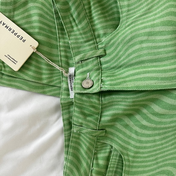 Lime Wave Electric Avenue pants (size US2) - Picture 3 of 3